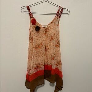 Vintage y2k blu pepper tank